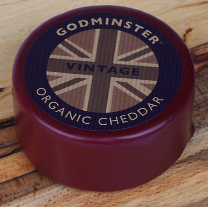Godminster Cheddar Round (400g), £12.95, 2 for £25