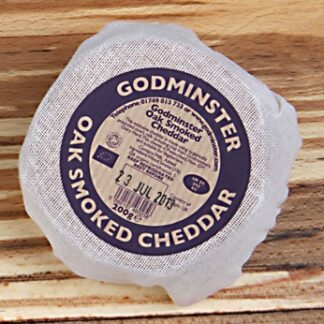 Godminster Organic Oak Smoked Cheddar