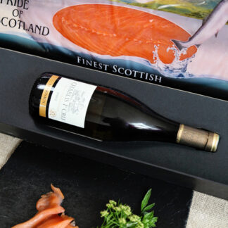 Smoked Salmon (680gm) & Premier Cru White Wine