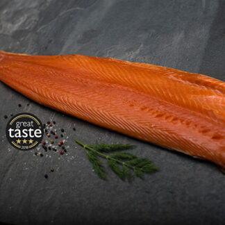 Alfred Enderby’s  traditionally smoked salmon (Approx 900g)